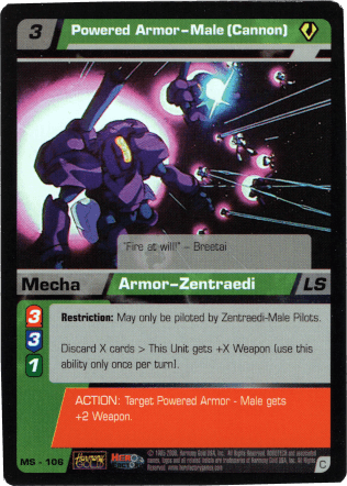 Powered Armor - Male (Cannon)