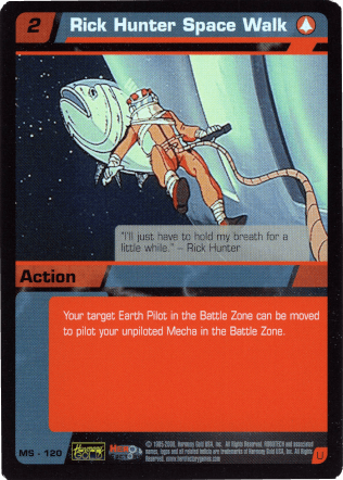 Rick Hunter Space Walk