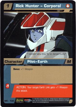 Rick Hunter - Corporal