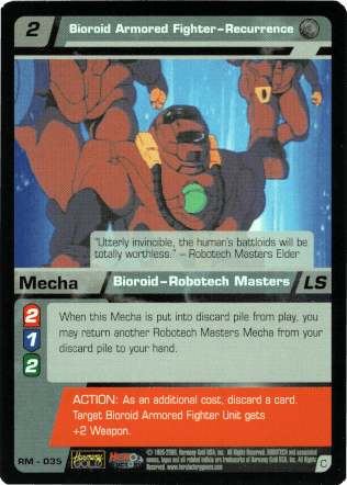 Bioroid Armored Fighter - Recurrence