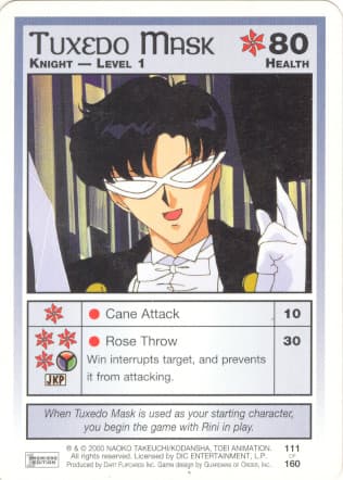 Tuxedo Mask, Level 1