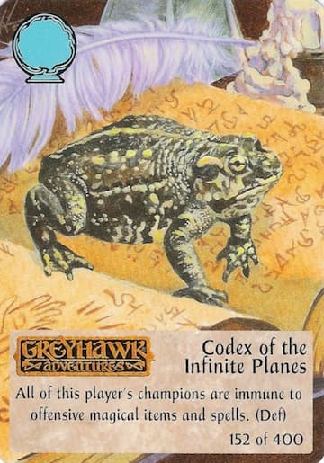 Codex of the Infinite Planes
