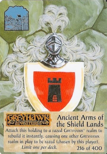 Ancient Arms of Shield Lands