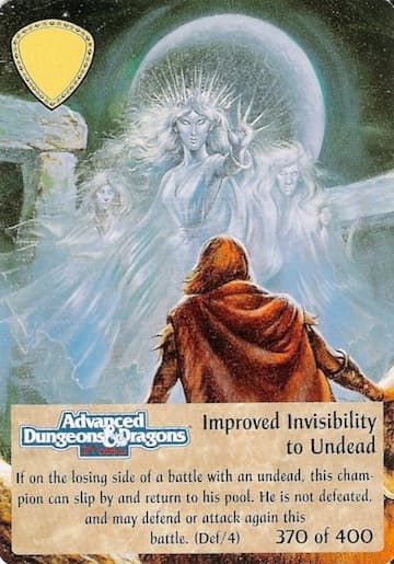 Improved Invisibility to Undead
