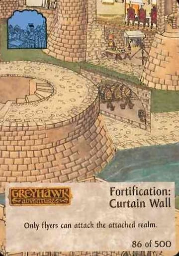 Fortification Curtain Wall