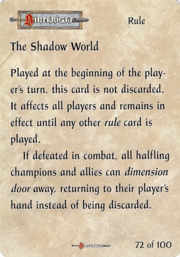 Shadow World, The