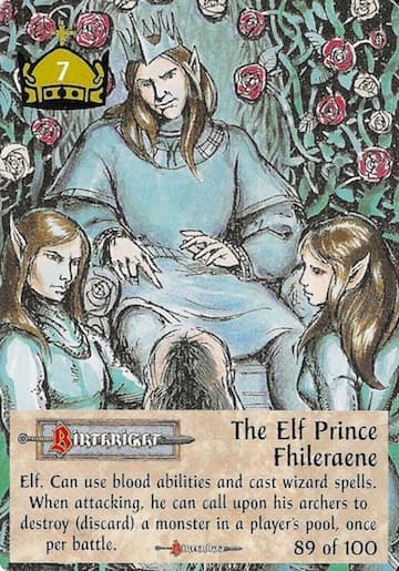 Elf Prince Fhileraene, The