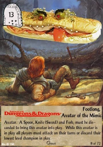 Footlong, Avatar of the Mimic
