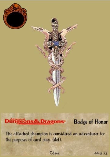 Badge of Honor