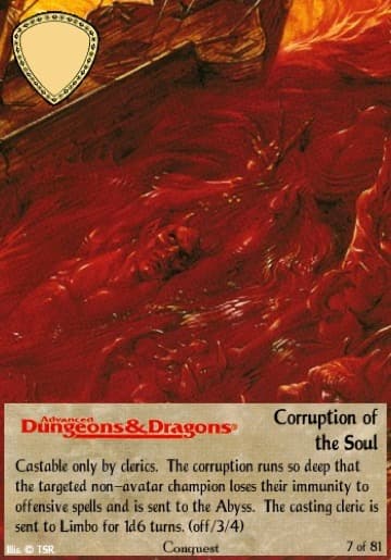 Corruption of the Soul
