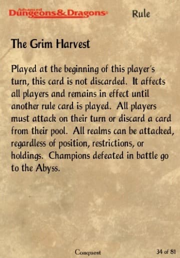 The Grim Harvest