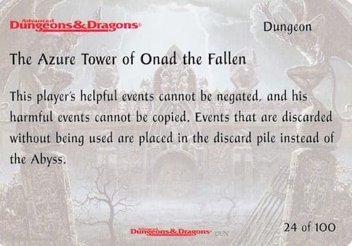 Azure Tower of Onad the Fallen, The