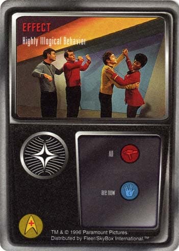 Highly Illogical Behavior
