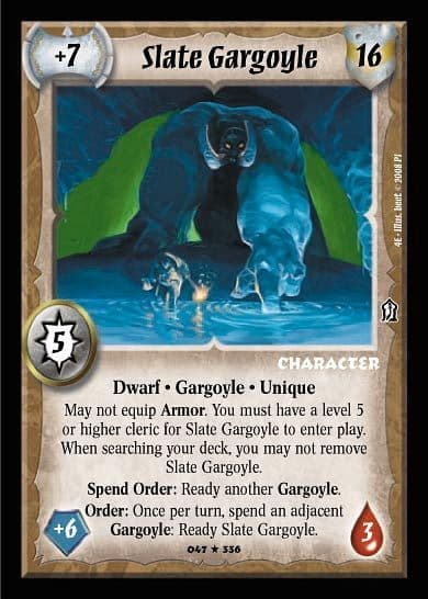 Slate Gargoyle