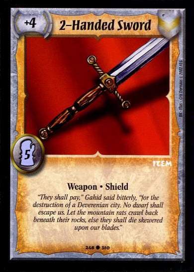 2-Handed Sword