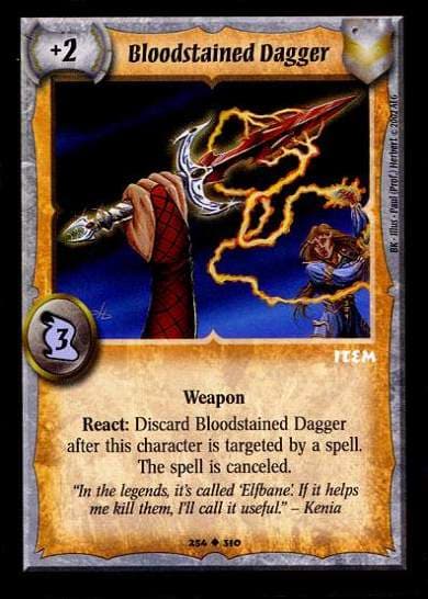 Bloodstained Dagger