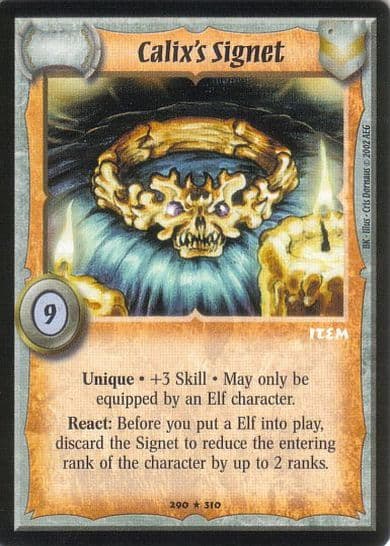 Calix's Signet