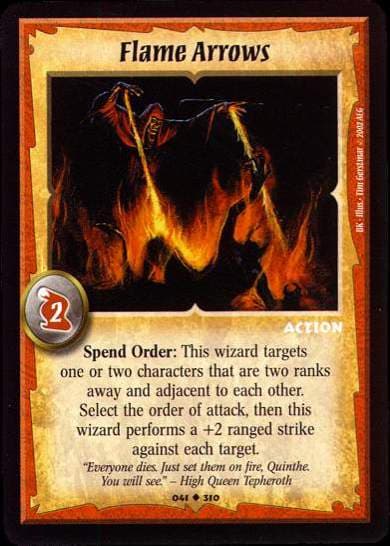 Flame Arrows