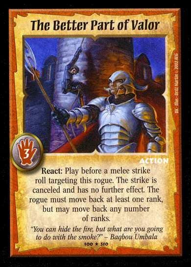 The Better Part of Valor