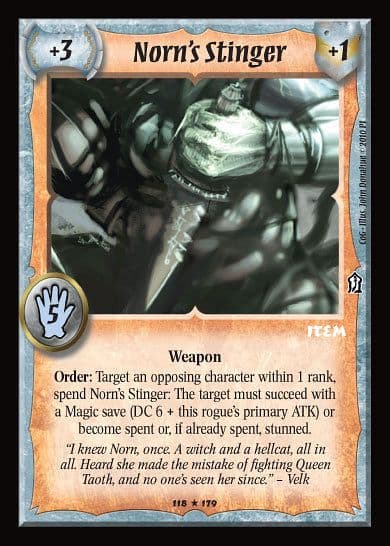 Norn's Stinger