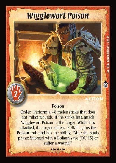 Wigglewort Poison