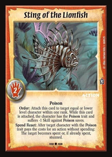 Sting of the Lionfish