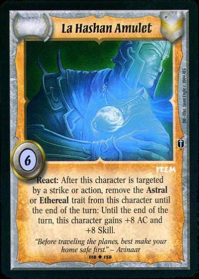 La Hashan Amulet