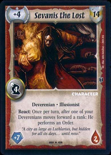 Sevanis the Lost