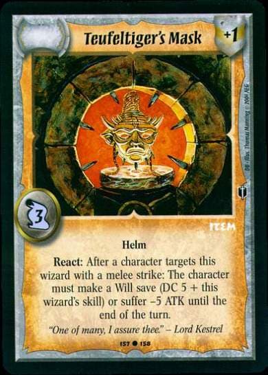 Teufeltiger's Mask