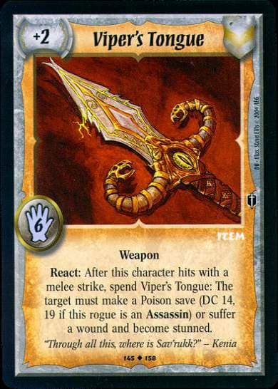 Viper's Tongue