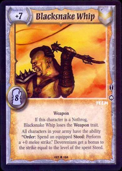 Blacksnake Whip