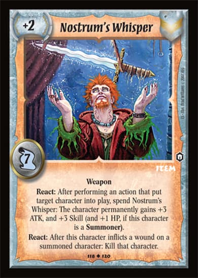 Nostrum's Whisper