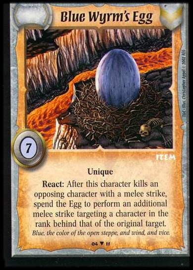 Blue Wyrm's Egg