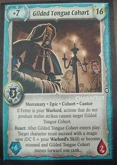 Gilded Tongue Cohort