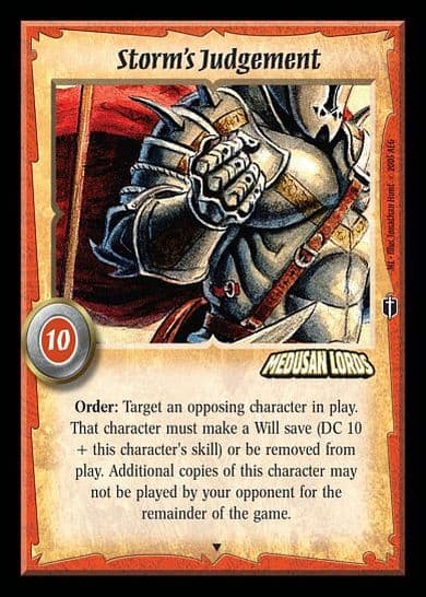 Storm's Judgement