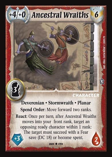 Ancestral Wraiths