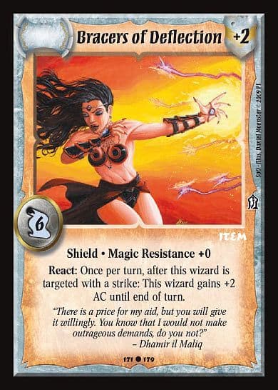 Bracers of Deflection
