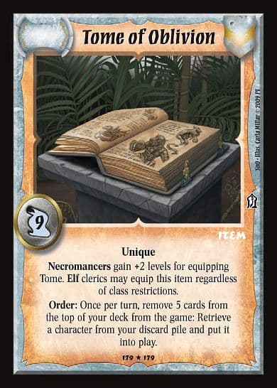 Tome of Oblivion