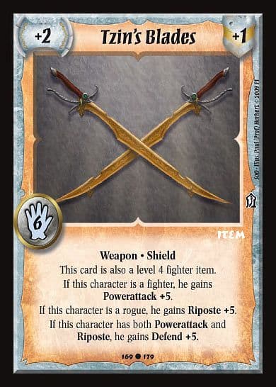 Tzin's Blades