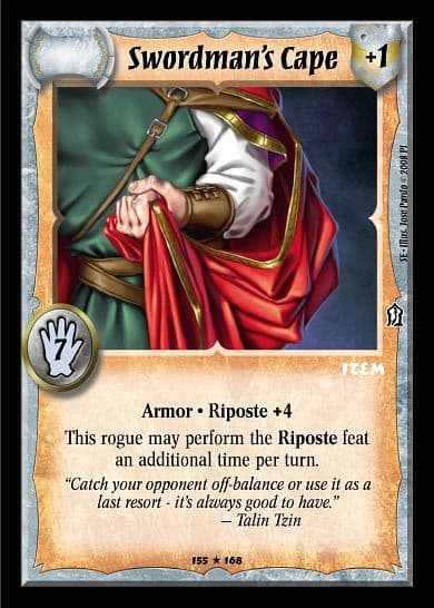 Swordman's Cape