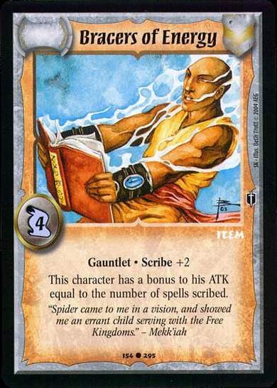 Bracers of Energy