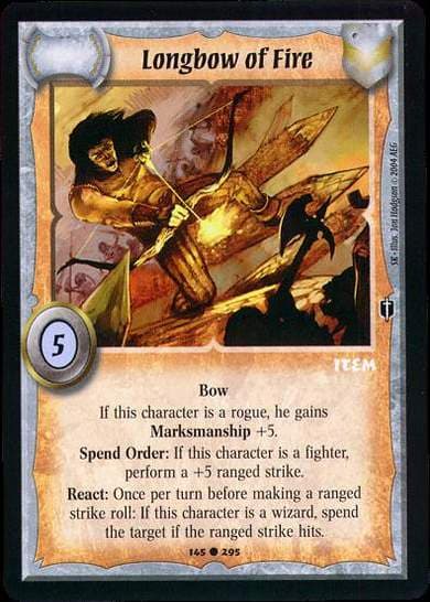 Longbow of Fire