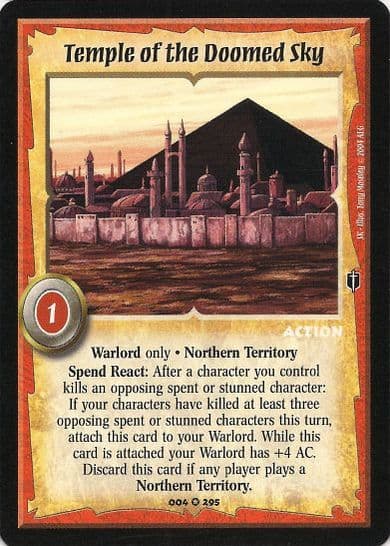 Temple of the Doomed Sky