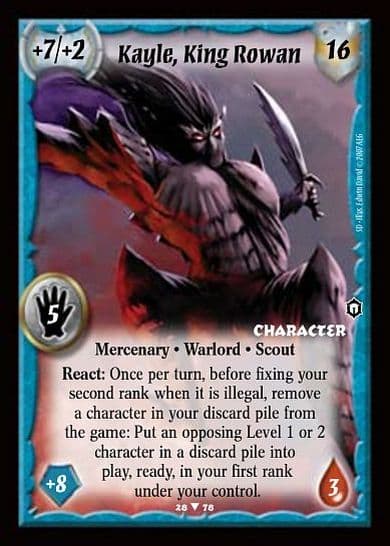 Kayle, King Rowan