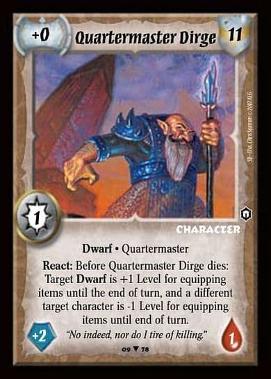 Quartermaster Dirge