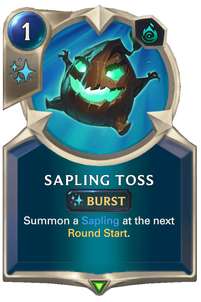 Sapling Toss