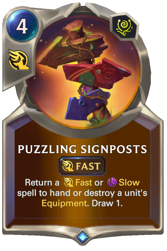 Puzzling Signposts