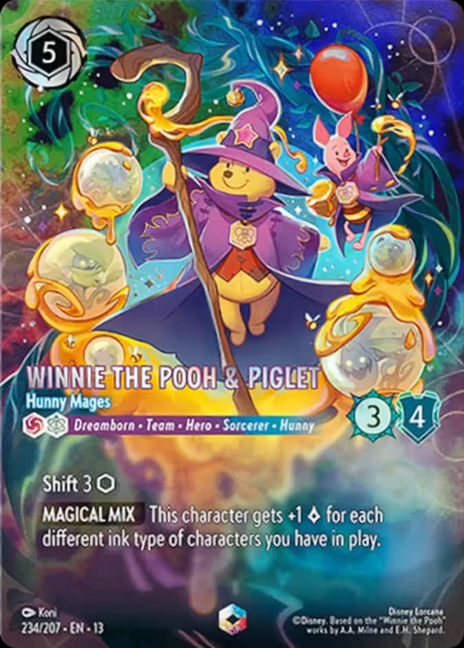 Winnie the Pooh & Piglet - Hunny Mages