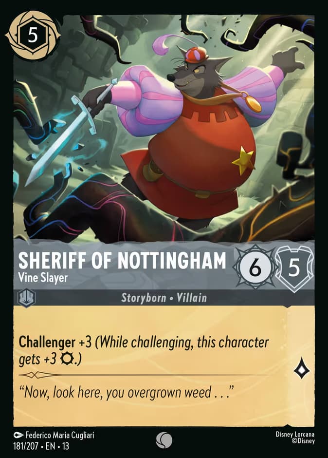 Sheriff of Nottingham - Vine Slayer