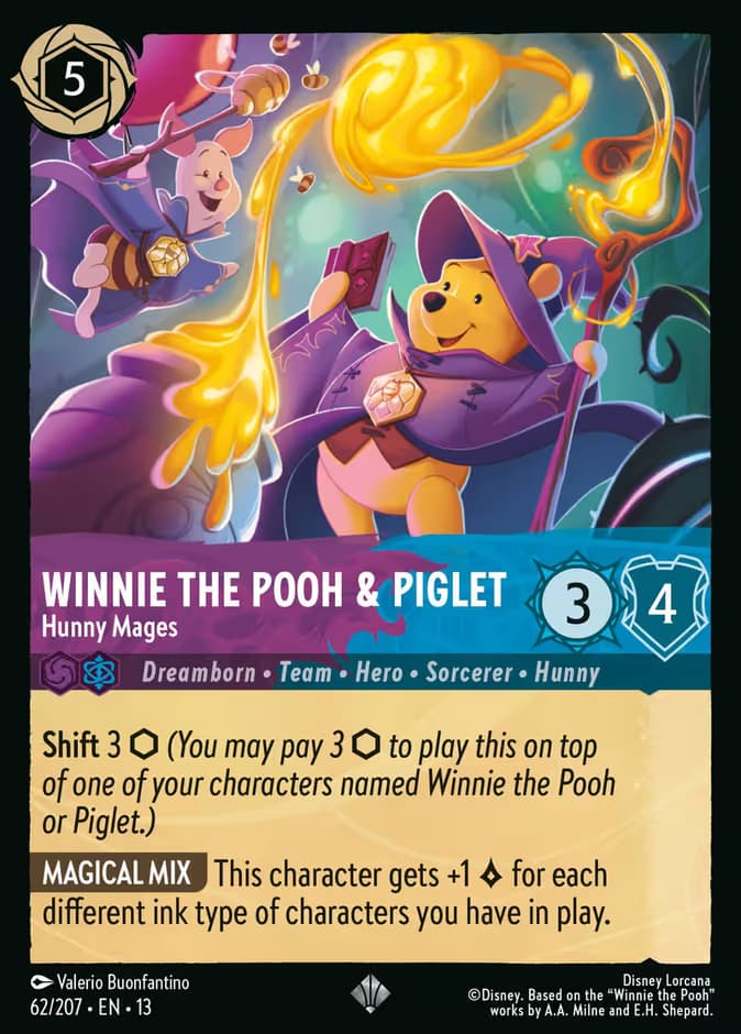 Winnie the Pooh & Piglet - Hunny Mages